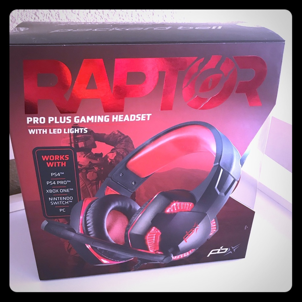 Raptor pro plus Gaming Headset